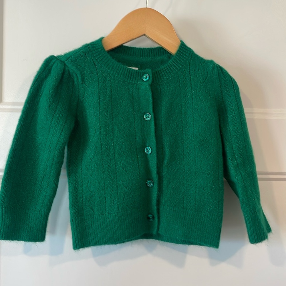 Baby Gap Green Cardigan